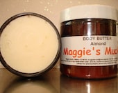 Body Butter Almond, With Argan Oil 4oz.
