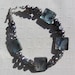 Abalone Shell & Freshwater Pearl Gemstone Bracelet - "Peacock Shimmer"