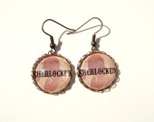 Sherlock Earrings Sherlocked Earrings Sherlock Jewelry Sherlock Jewellery UK