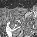 Seahorse - print