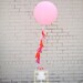 Hot Pink Tassel Garland Cake Topper