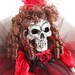 Valentines Doll, Red, Ballerina Doll, Garnet, Creepy Doll, Valentine Decor, Ballet, Ballerina, Skeleton, Scarlet, Gothic, Valentines Red