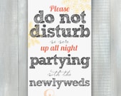 Sketch Party Door Hanger PDF
