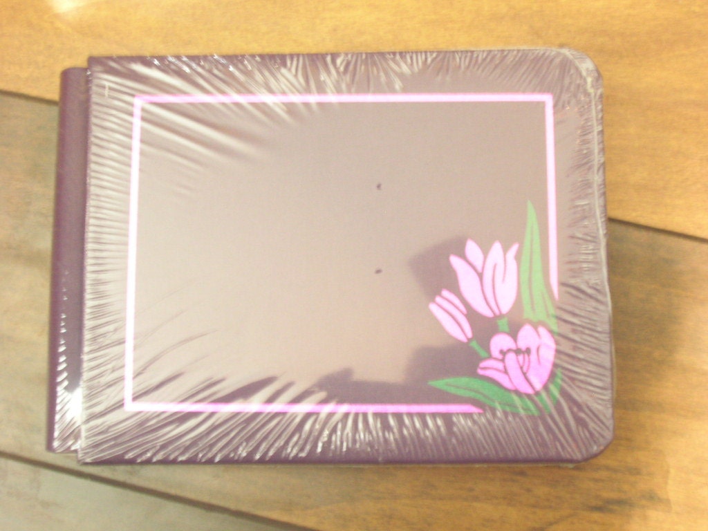 Creative Memories Sweet Blossoms Embossed Album 5 x 7 with Pages