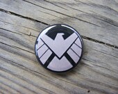 S.H.I.E.L.D. - The Avengers - 1 inch Pin Back Button