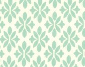 Marmalade Floral Fleur de Lis Sugar Aqua  55056 17  by Bonnie and Camille for Moda -- Quilt Fabric 1/2 Yard BTY