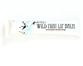 Wild Mint Lip Balm - organic - in eco friendly tube - .21 oz