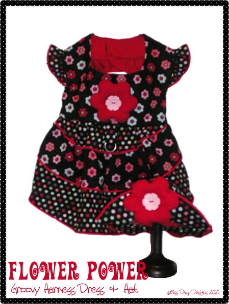 PDF Pattern to Sew Dog Harness Dress & Hat Pro Pack All Sizes Included