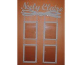 Custom Girl Baby Frame Set