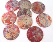 Big Copper Buttons - Decorative Buttons - 1 1/2" - Round Buttons