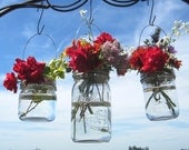 10 DIY Vase Hangers Wide Mouth Mason Jar Wedding Flower Frog LIDS, Ball Canning Jar Flower Vase Lids Only