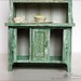 Green Buffet 1:12 Dollhouse Miniature Vintage Art Decor Shabby Chic French Style Home Decor