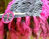 Zebra Highchair Tutu