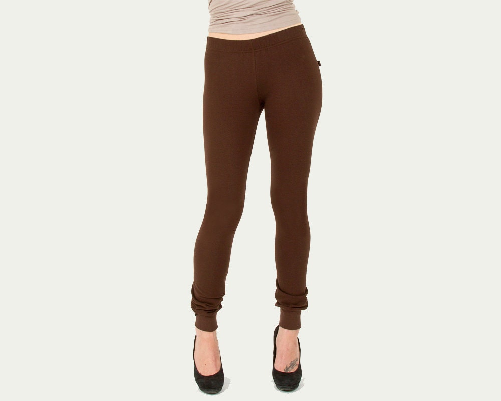 Skinny Sweats- Chocolate Brown Sweatpants