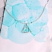 Deathly Hallows Necklace - Harry Potter Symbol - Small Silver Pendant & chain