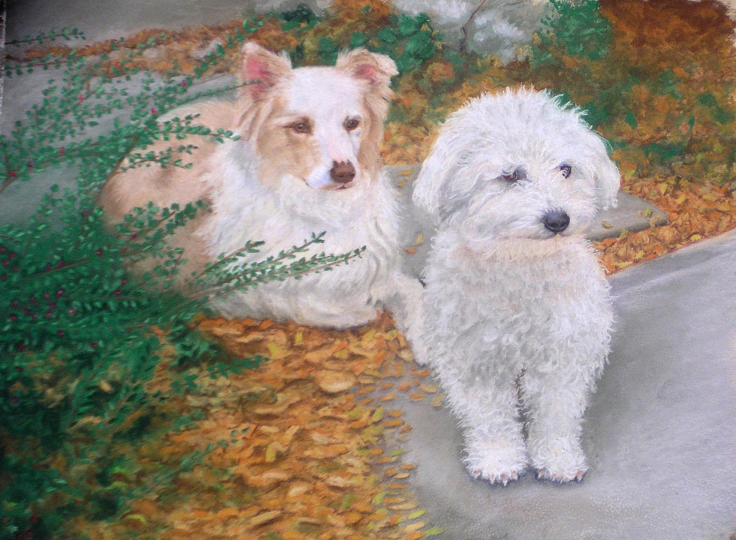 Sophie and Ellie, 12 x 18 digital print
