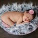Frosted Gray Mongolian Faux Fur Photography Prop Rug Newborn Baby Toddler 27x30