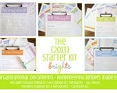 The 2013 Clean Mama Printables Starter Kit - brights - 46 documents - INSTANT DOWNLOAD