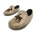 Felted mens slippers "Hunting time"