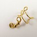 Ear Cuff 14K gold filled Cartilage Non Pierced Round Beads