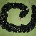Gothic Black Onyx Mourning Choker Collar Natural Stone Chip Beauty Late 80s Vintage Glorious Gleaming Statement Piece