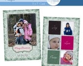 5 x 7 Holiday Magic (Card 5) - Photographer Template