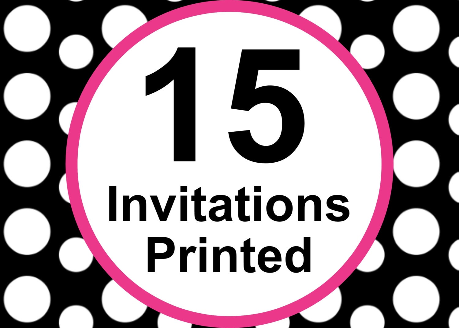 15 Invitations Printed - Includes Envelopes and Design by Cutie Patootie Creations Il_170x135