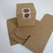 Kraft Gift Boxes-Favor Boxes-Set of 10 2 x 2 x 2  inches-Gift Box