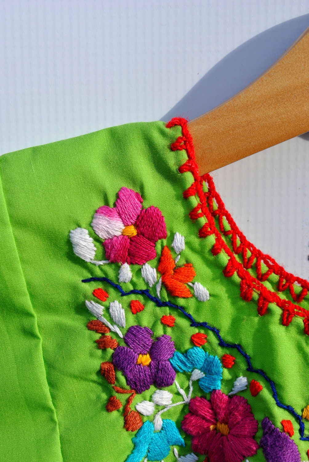 Mexican Infant Embroidered Dress For 12-18 Months