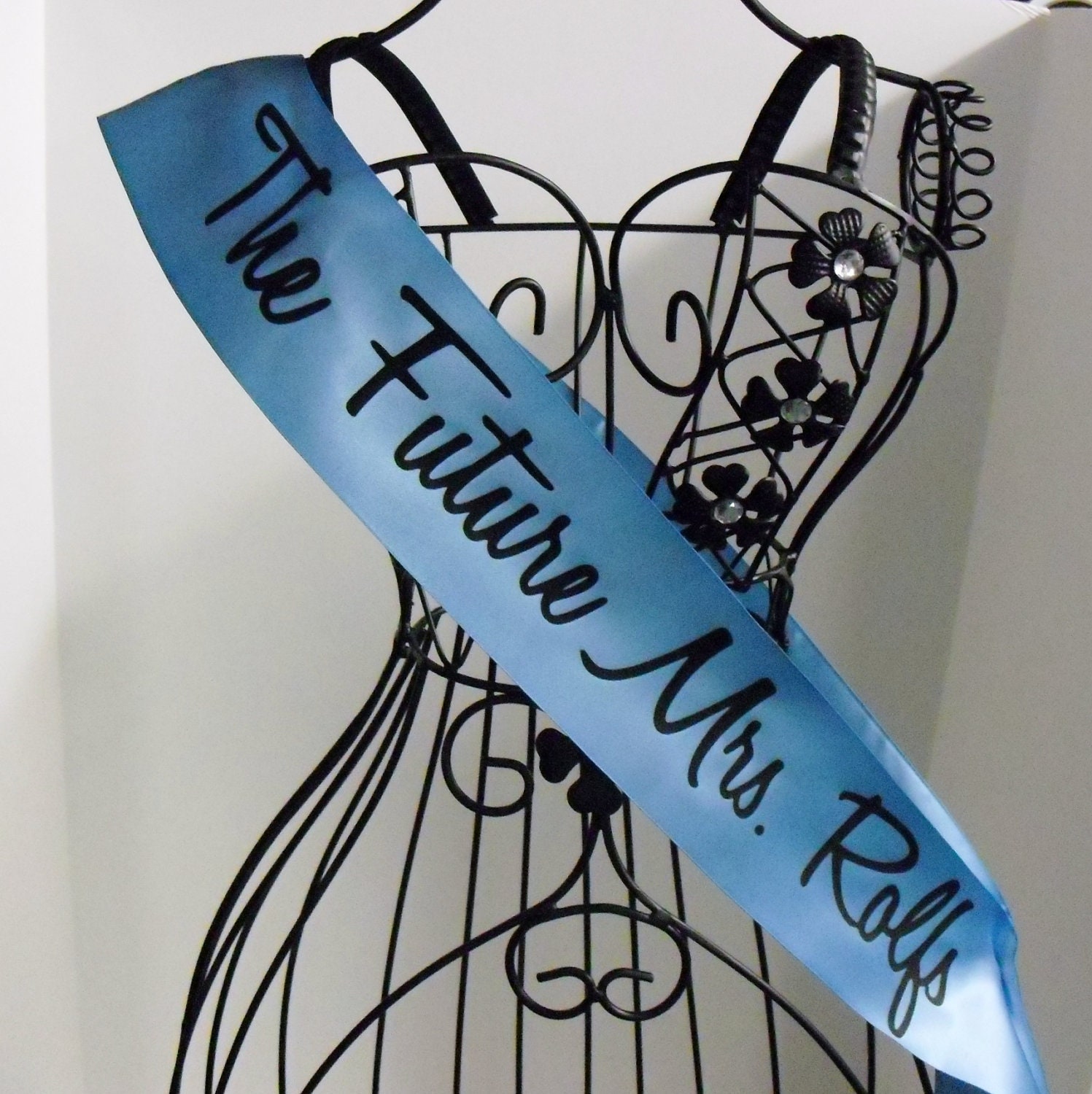 Custom Bridal Sash for Bachelorette, Bridesmaid or Baby Shower