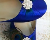 Wedding Shoes- 3/4 Inch- 100 Colors -Peacock Wedding