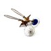 BIRDBATH unique jewelry rustic swallows bird earrings unusual earrings birds