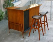 mid century Danish modern bar--RESERVED for Chris