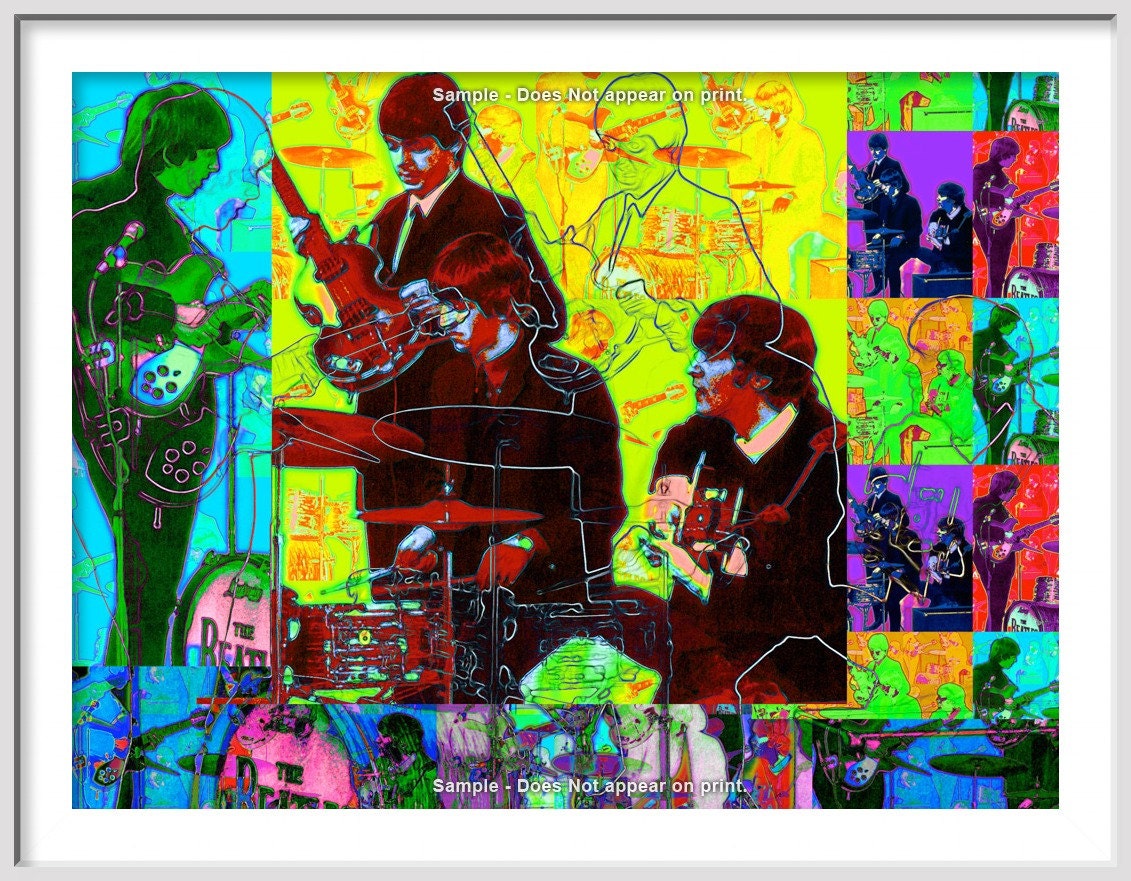 Beatles Colorful