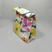 Lunch Bag . Reusable Lunch Sack . Hibiscus Flowers
