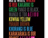 Ma is White - a New Zealand classic - Large size