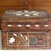 Wooden Box Vintage Inlay Exotic BOHO India