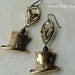 Old Top Hats--EARRINGS