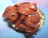 SALE Lucienn sleeping Urchin Elf Dragon Baby in a shell OOAK Sculpt by Ann Galvin Coupon Code GOBLINRY