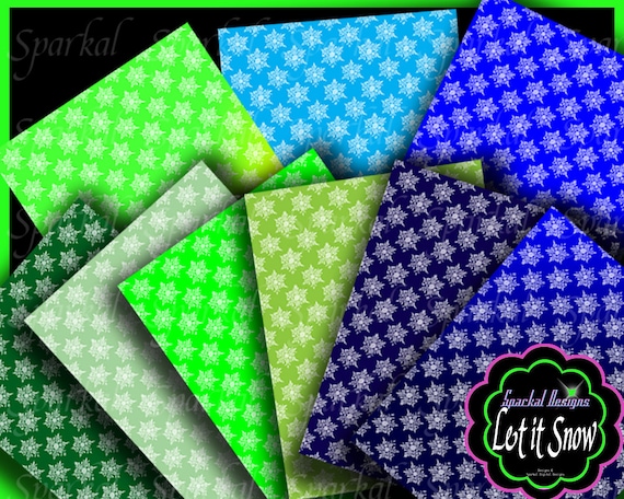 Christmas Snow Digital Paper Scrapbook Paper Snow backgrounds Printable Paper Instant Download Digital Scrapbooking Il_570xn