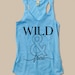 Wild and Free Eco Friendly Racerback Tank Top