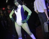 Latex Cosplay: She-Hulk from Marvel Comics