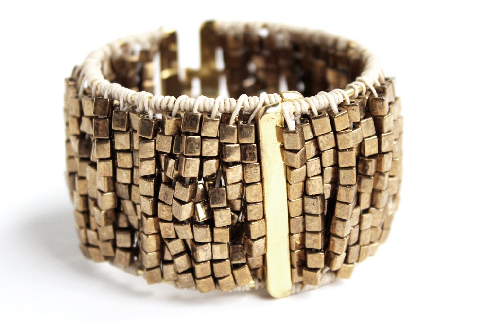 LG Gilded Cage Bracelet with Hinge
