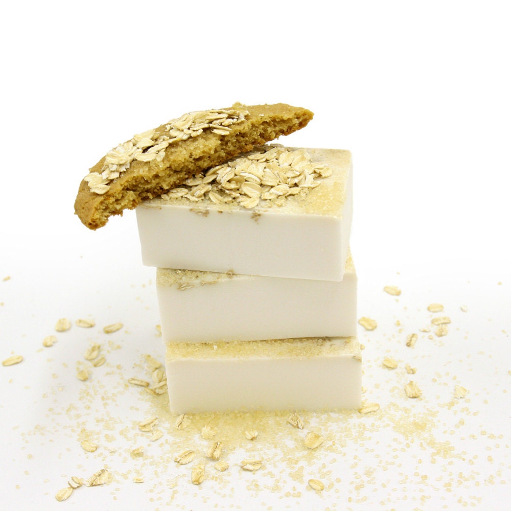 Oatmeal Cookie Deli Soap - Handmade Healing Glycerin Soap