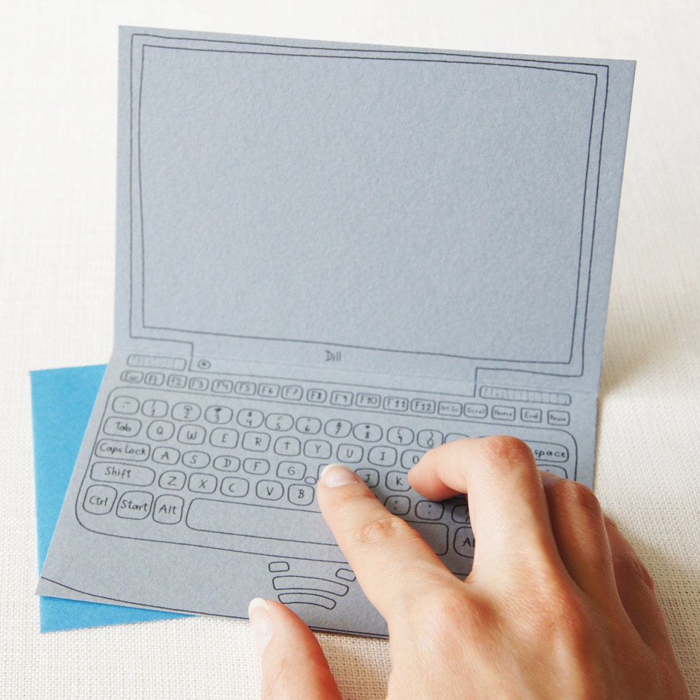 Computer card - for any occasion