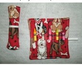 Puppy Favor, Crayon Rollup, Puppy Birthday, Crayon Favor