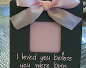 Ultrasound Nursery Baby Personalized Picture Frame