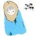 winter robes - by elizabeth pawle - fine art giclee print of my original illustration in charcoal and gouache