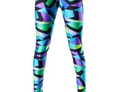 Blue Kaleidoscope Leggings (((Fall/Winter '12/'13)))