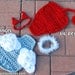 Instant Download Crochet Pattern - No 74.1 and 74.2 - Lil' Angel and Lil' Devil Bundle -Cuddle Critter Cape Sets